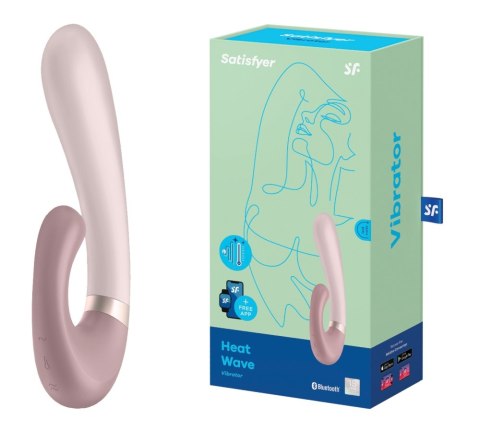 Wibrator-Heat Wave Connect App (Mauve) Satisfyer