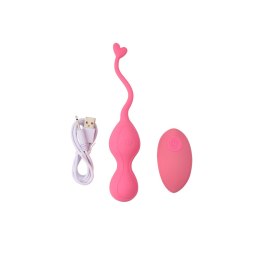 Jajeczko Wibrujące USB Heart Waves Bullet Vibrator M-mello