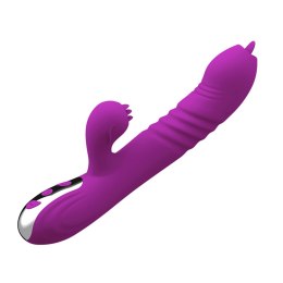 Wibrator-Fairy USB 3 functions of thrusting / 20 vibrations -Purple Boss Series