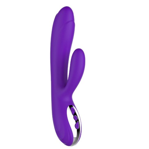 Wibrator-Joker Heating Double Vibrating Massage Stick -Purple Boss Series