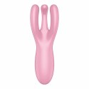 Zmysłowy stymulator łechtaczki z pilotem różowy Satisfyer