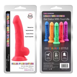 Czerwone Realistyczne Dildo Norman.P Deluxe Pure Nature