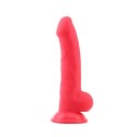 Czerwone Realistyczne Dildo Norman.P Deluxe Pure Nature