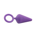 Korek analny Candy Plug M-Purple Sweet Breeze