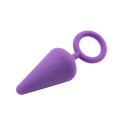 Korek analny Candy Plug M-Purple Sweet Breeze