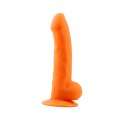 Pomarańczowe Realistyczne Dildo Norman.P Deluxe Pure Nature