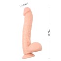 Realistyczne dildo sztuczny penis Kosta Koufos 13.8 Ballsy Super Cock