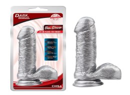 Srebrne Dildo Jądra Żyły Ben Dover-Silver DarkMuscle