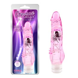 Wibrator realistyczny punkt G Cobalt G-Spot-Pink CrystalJELLY