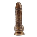 Złote Dildo Jądra Przyssawka Ben Dover-Gold DarkMuscle