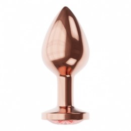 Plug-Butt Plug Diamond Ruby Shine S Rose Gold Lola Games