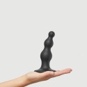 DILDO PLUG BEADS BLACK - S Strap-on-me