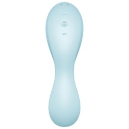 Masażer łechtaczki Curvy Trinity 5 Connect App Blue Satisfyer