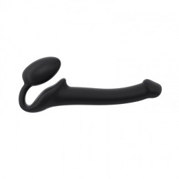 SEMI-REALISTIC BENDABLE STRAP-ON BLACK - S Strap-on-me