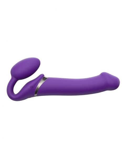 VIBRATING STRAP-ON - L - PURPLE Strap-on-me