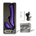 VIBRATING STRAP-ON - L - PURPLE Strap-on-me