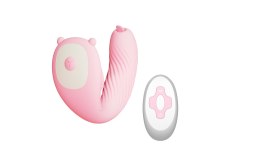 Remote Wearable Tongue licking Vibrator Boss Series Cute