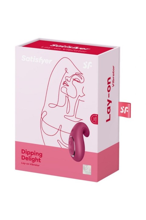 Masażer dla kobiet Dipping Delight berry Satisfyer