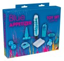 Blue Appetizer 8-elementowy zestaw zabawek w kolorze niebieskim You2Toys