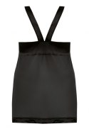 Samara black chemise L+ ( czarna halka ) Anais