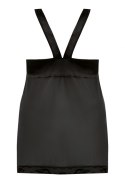 Samara black chemise L+ ( czarna halka ) Anais