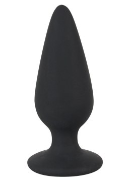 Zatyczka analna korek silikonowy sex plug mały 7cm Black Velvets