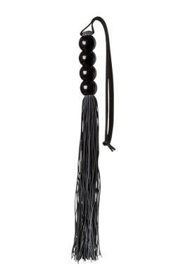 Pejcz-GP SILICONE FLOGGER WHIP BLACK