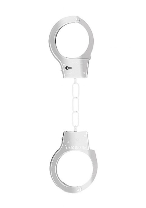 Kajdanki klasyczne metalowe stalowe bdsm bondage ShotsToys