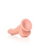 Curved Realistic Dildo Balls Suction Cup - 8""/ 20,5 cm RealRock