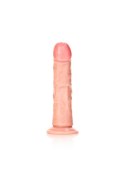 Curved Realistic Dildo with Suction Cup - 6""/ 15,5 cm RealRock