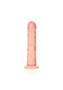 Curved Realistic Dildo with Suction Cup - 7""/ 18 cm RealRock