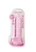 Realistic Dildo with Balls - 10""/ 25,4 cm RealRock