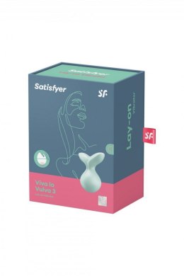 Masażer łechtaczki Satisfyer Viva la Vulva 3 mint Satisfyer