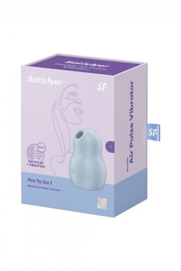 Powietrzny stymulator satisfyer pro to go 1 blue Satisfyer