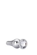 GLEAMING LOVE SILVER PLEASURE PLUG M Dream Toys