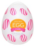 Masturbator jajko spirale Tenga Egg Curl Single Tenga