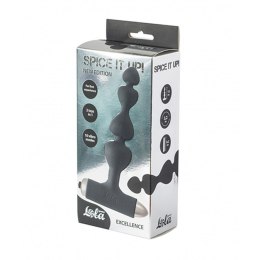 Vibrating Anal Plug Spice it up New Edition Excellence Black Lola Toys