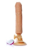 Dildo z przyssawką pilotem penis realistyczny 24cm Boss Series Easy-Love