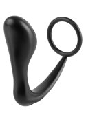 Plug-ASS-GASM COCKRING PLUG BLACK