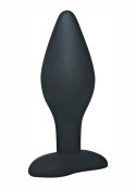 Korek analny plug silikonowy sex zatyczka 12cm Black Velvets