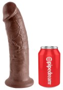 Dildo-COCK 10 INCH BROWN