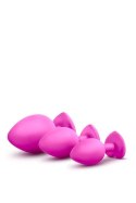 Zestaw-LUXE BLING PLUGS TRAINING KIT PINK Blush