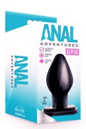 ANAL ADVENTURES XL PLUG BLACK Blush