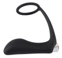 BV Vibrating ring & plug Black Velvets