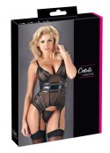 Body baskina z podwiązkami L Cottelli LINGERIE