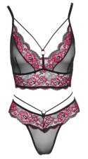 BIKINI KORONKOWE black/red M Cottelli LINGERIE