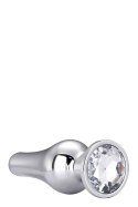 GLEAMING LOVE SILVER PLEASURE PLUG M Dream Toys