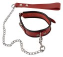 Leather Collar and Leash Wild Thing by Zado