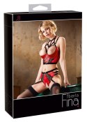 Shelf Bra Set red 80B/M Abierta Fina