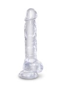 King cock 8 inch cock w balls Pipedream